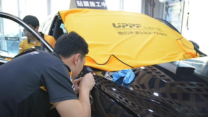 保時捷卡宴全車貼UPPF優(yōu)帕漆面保護(hù)膜|隱形車衣